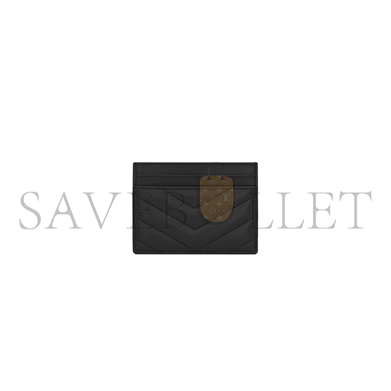 YSL CASSANDRE MATELASSÉ CARD CASE IN LAMBSKIN 423291AAA441000 (10.5*7.5*0.5cm)
